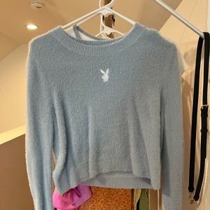 size medium / playboy sweater/ lightly worn